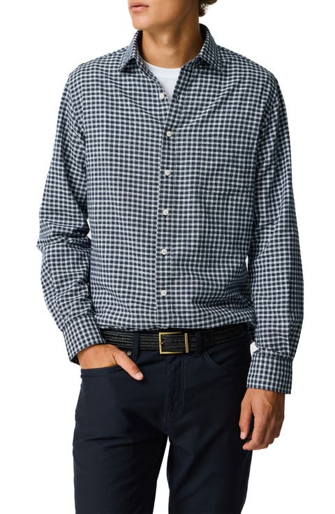 McKerrow Check Cotton & Linen Shirt