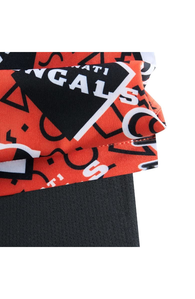 Chubbies Men's Chubbies Orange Cincinnati Bengals Game Day Fit Classic Lined Swim Trunks, Alternate, color, Orange