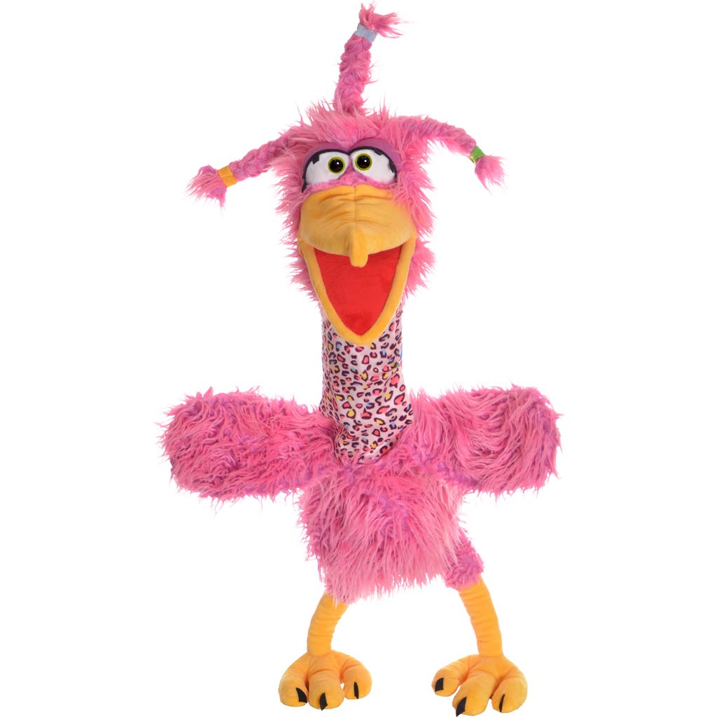 Living Puppets Dizzy The Big Pink Bird 26 Inch Plush Hand Puppet  product