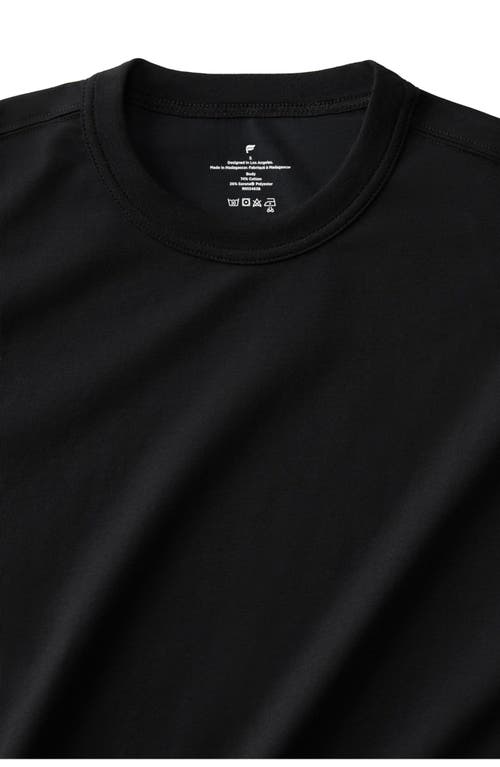 Fabletics The Effortless Oversized Tee In Black