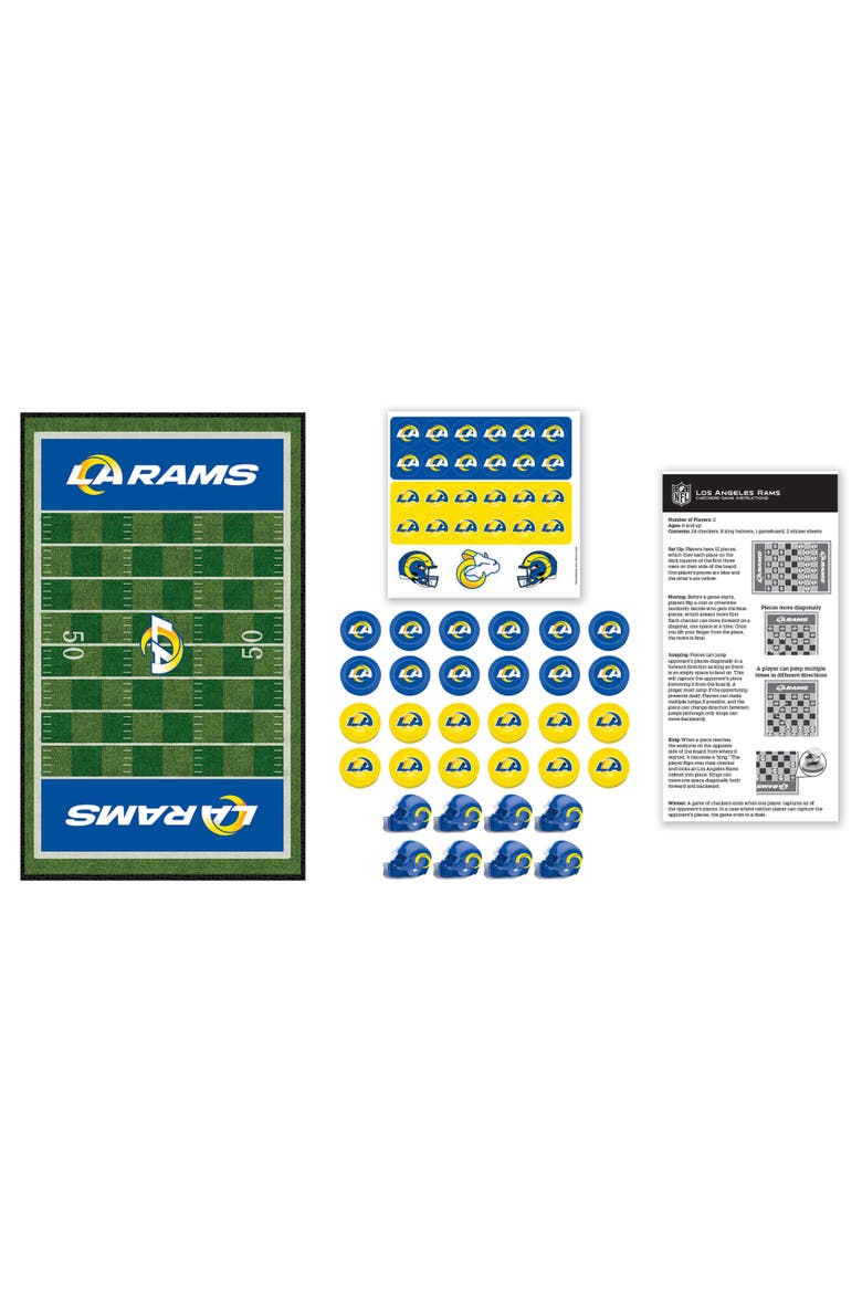 Los Angeles Rams Checkers, Alternate, color, Multicolor