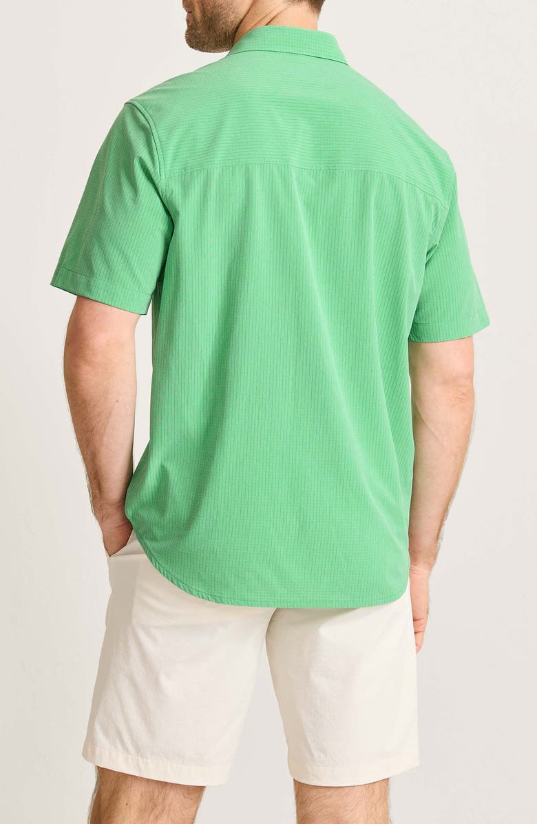 Tommy Bahama Bahama Coast Venice Vines IslandZone<sup>®</sup> Short Sleeve Button-Up Shirt, Alternate, color, Bright Palm Green