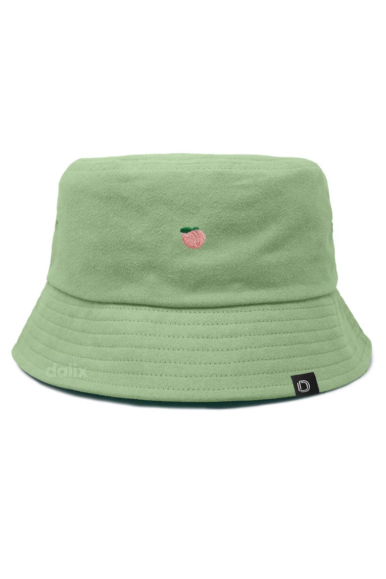 Lil Peach Bucket Hat, Main, color, Turf Green