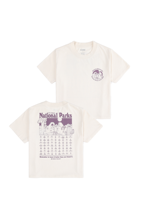 National Parks Fill In Boxy Tee