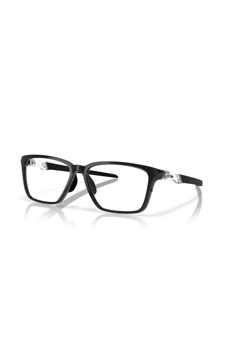 Oakley 56mm Square optical glasses, Main, color, Black