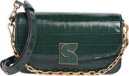 Kate Spade New York Small Croc Embossed Crossbody Bag