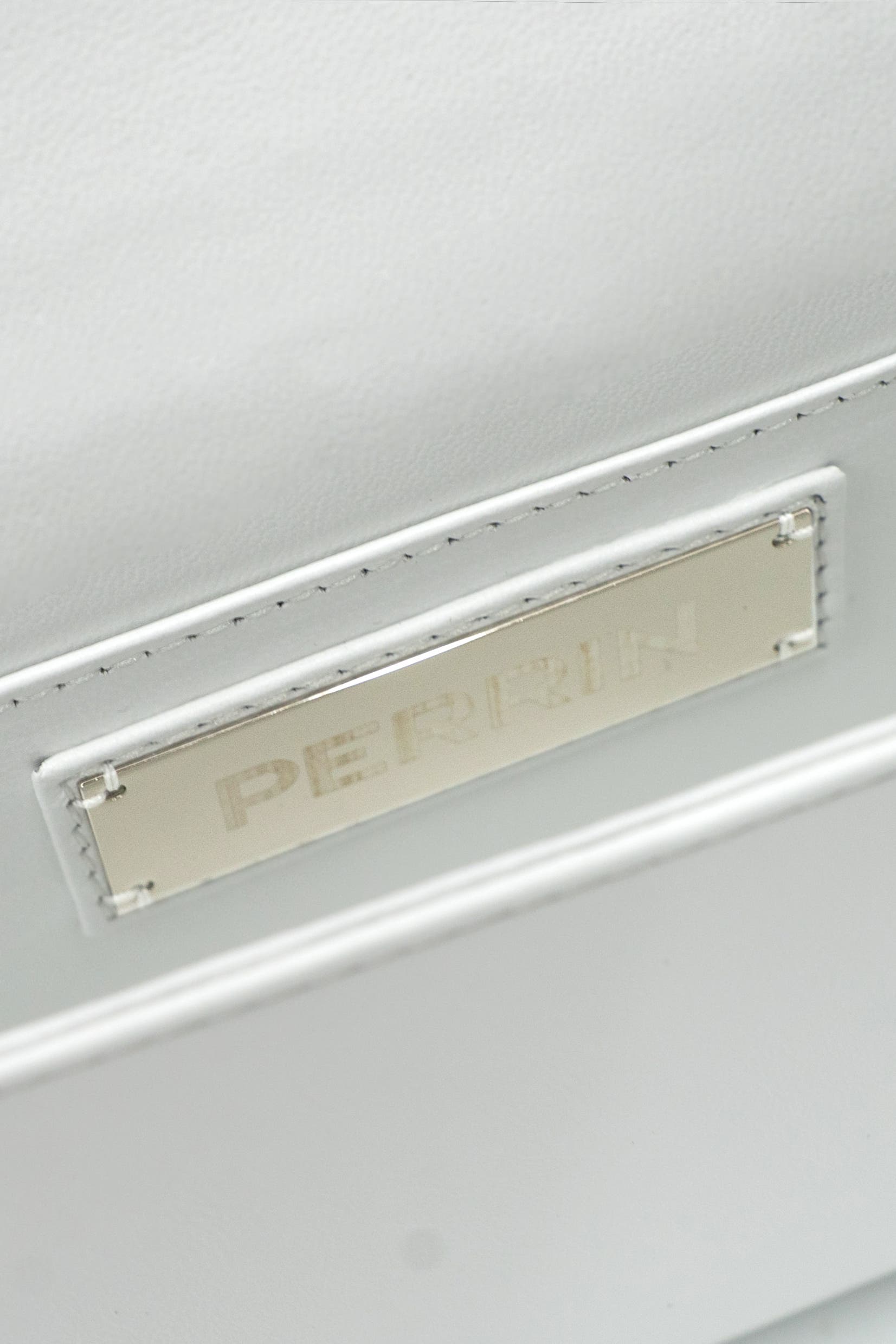 PERRIN PARIS Le Disque Clutch Classic, Alternate, color, White