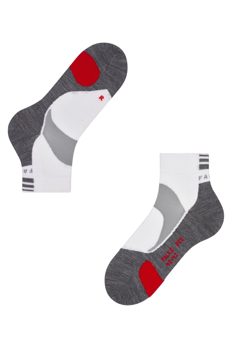 BC5 Endurance Cycling Socks, Alternate, color, White-Mix