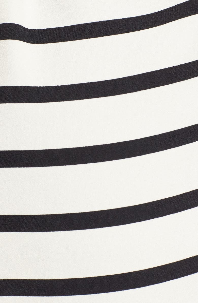 Madewell 'Parcel' Stripe Trench Coat, Alternate, color,