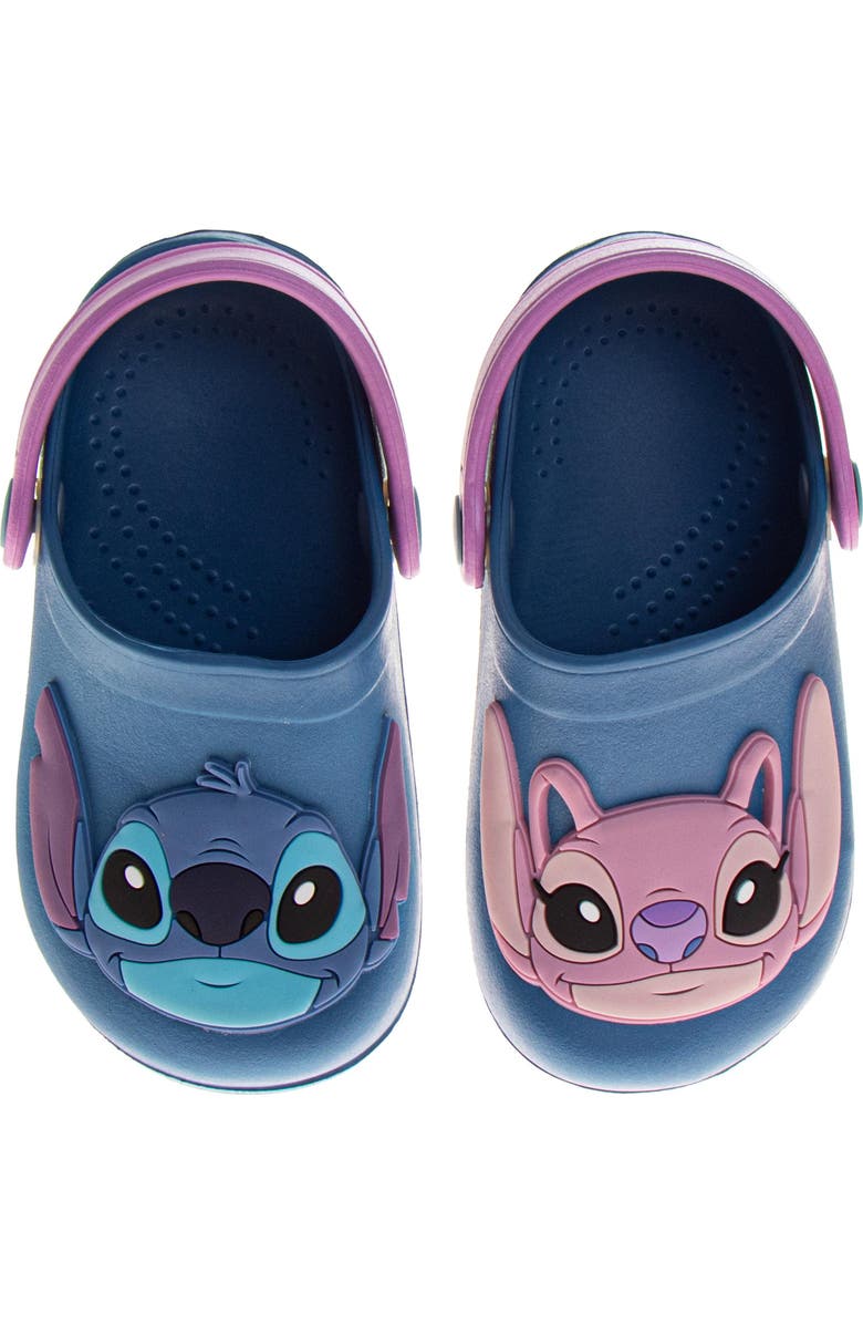 Disney Lilo & Stitch Girls Clogs, Alternate, color, Blue Pink