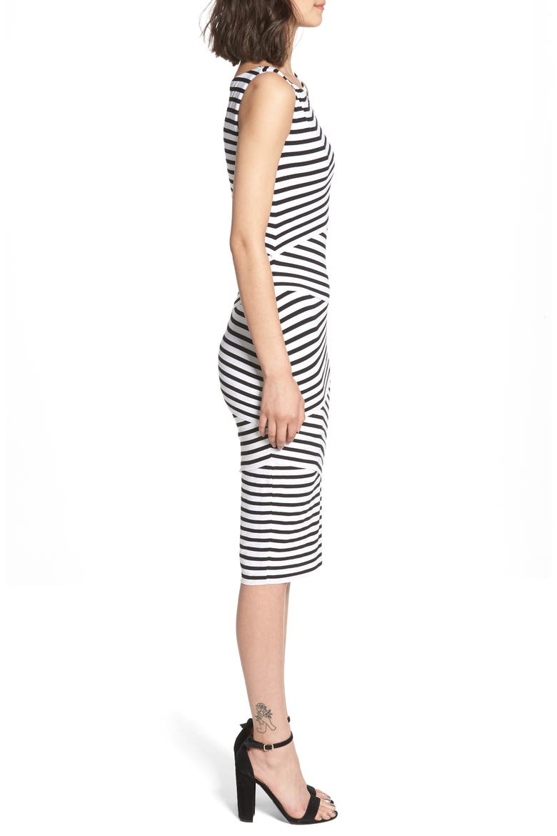 Stripe Column Dress, Alternate, color, STRIPE