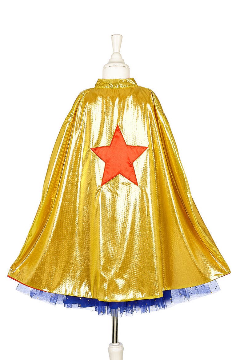 Superhero Girl Costume, Alternate, color, Red