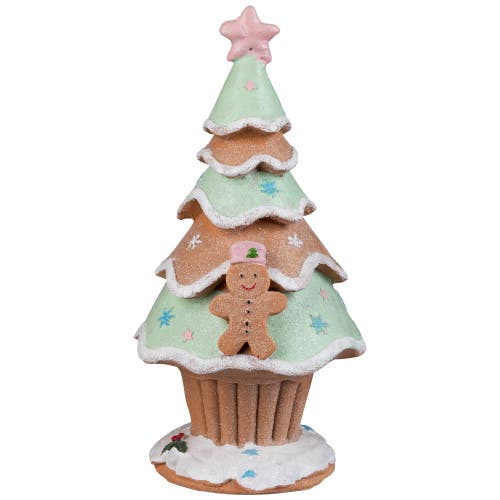 Northlight Gingerbread Cupcake Christmas Tree Decoration In Brown