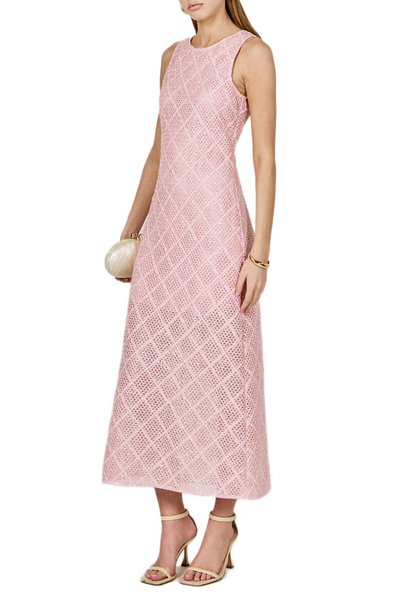 Endless Rose Sequin Open Stitch Dress, Alternate, color, Pink