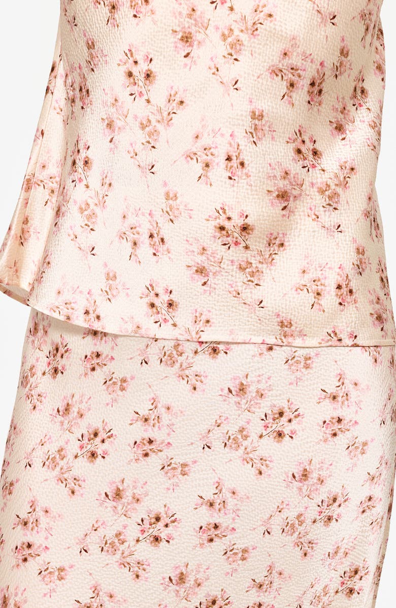 CAMI NYC Prima Hammered Silk Strapless Top, Alternate, color, 