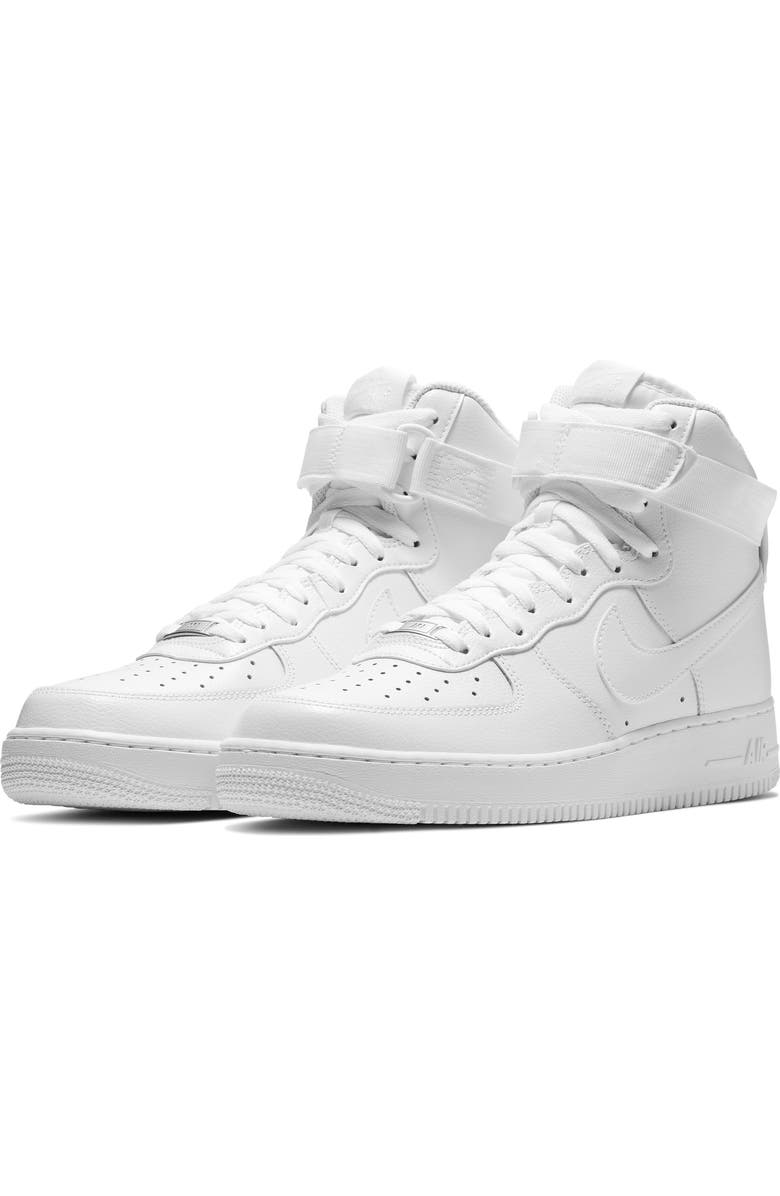 Nike Air Force 1 High '07 Sneaker, Main, color, White/ White