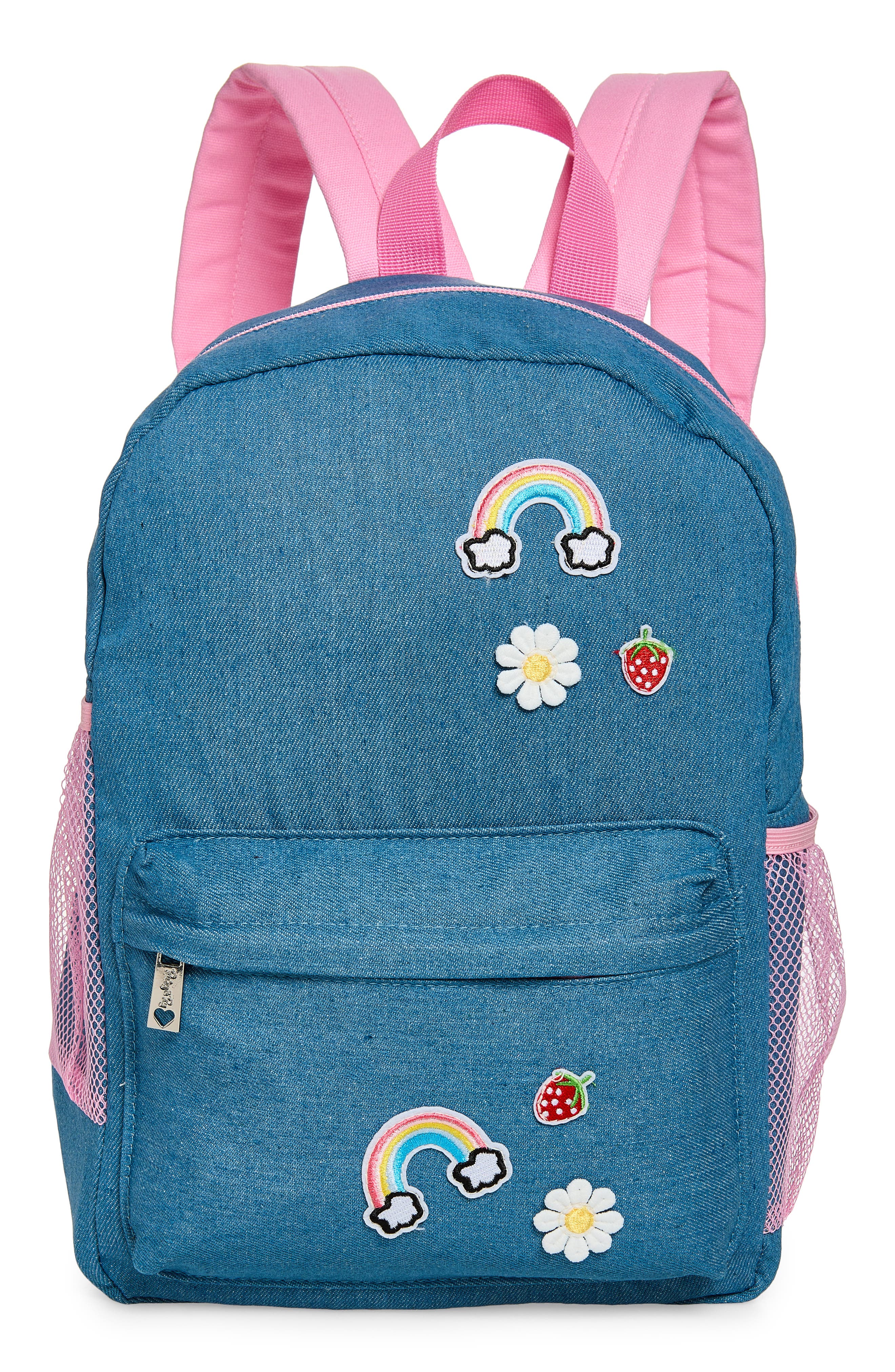 Kids' Denim Backpack, Main, color, DENIM