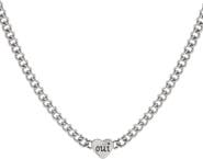 Alex and Ani Oui Non Heart Inline Necklace