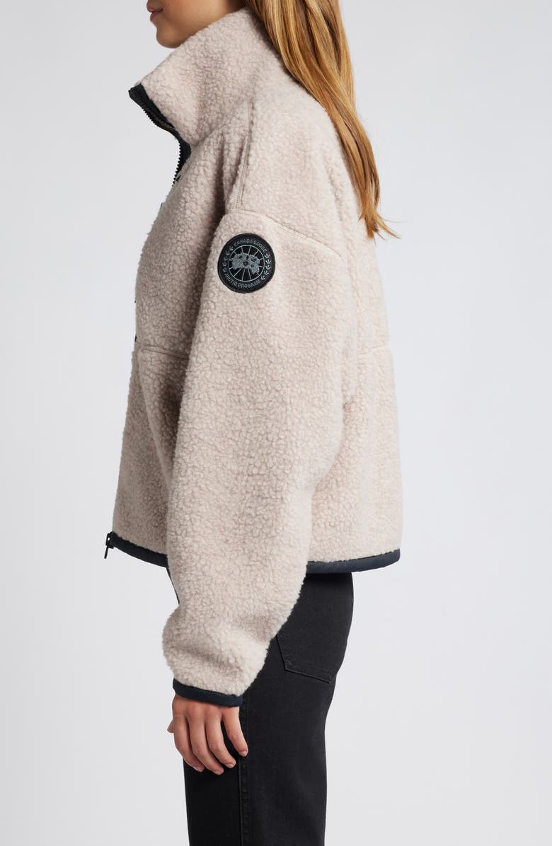 Canada Goose Simcoe Fleece Zip-Up Jacket, Alternate, color, Lucent Rose