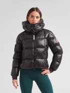 JACK1T EZ Boxed Hooded Cropped Puffer Coat