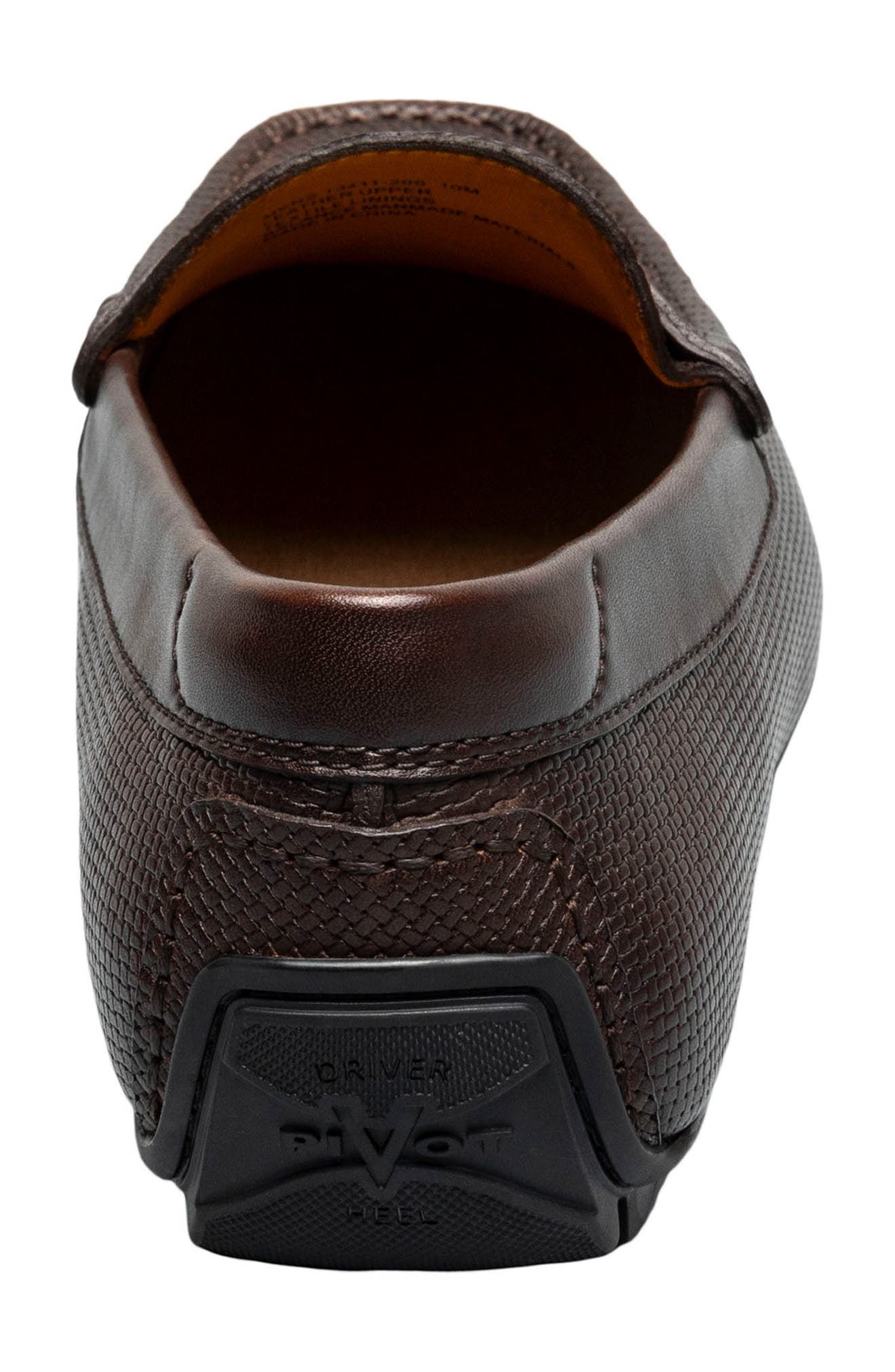 Monza Moc Toe Penny Loafer, Alternate, color, BROWN