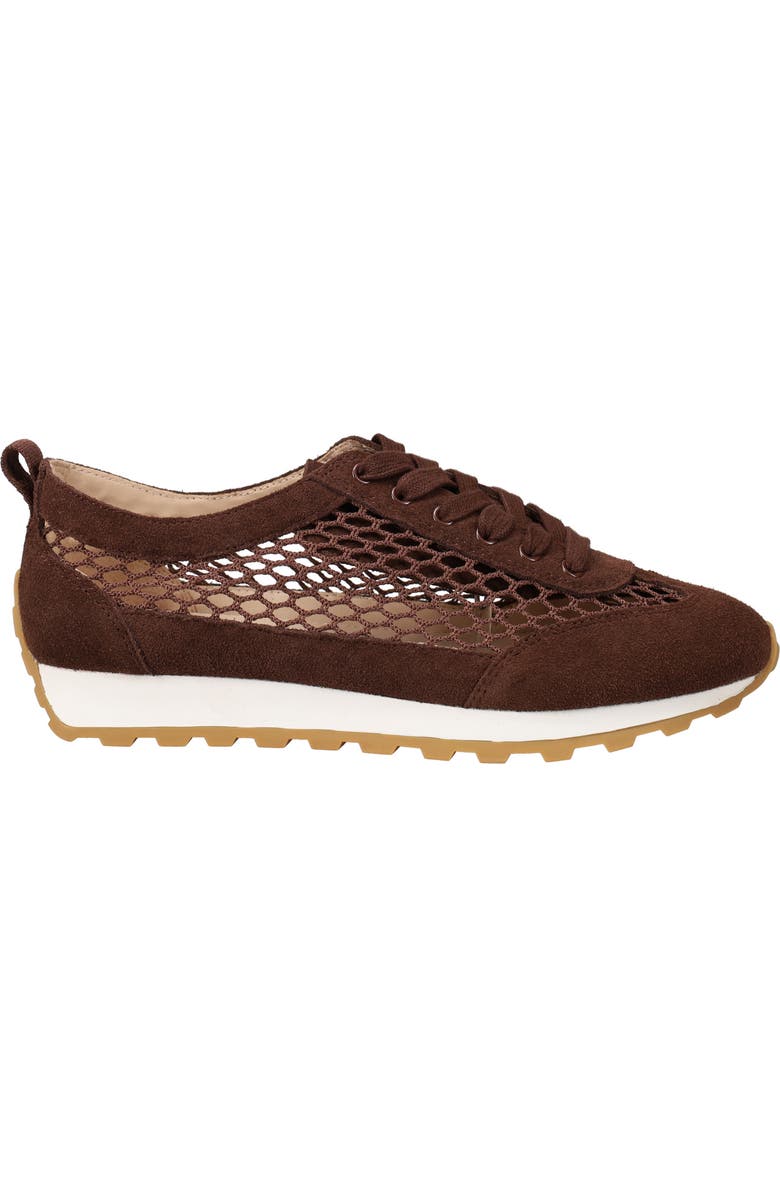 Pelle Moda Kimsy Lace-Up Sneaker, Alternate, color, Espresso