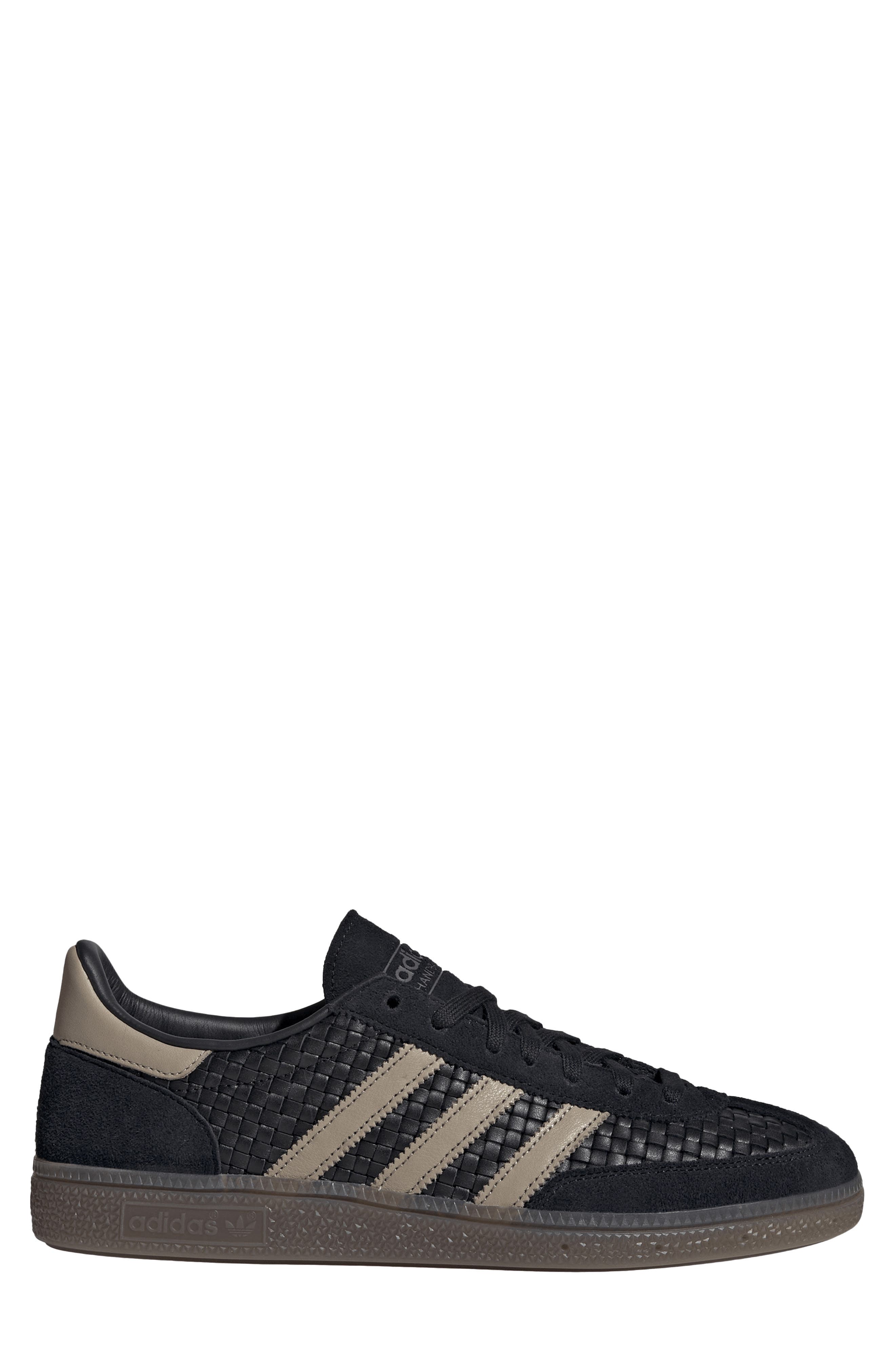 adidas Gender Inclusive Handball Spezial Sneaker, Alternate, color, Core Black/ Trace Khaki/ Gum5