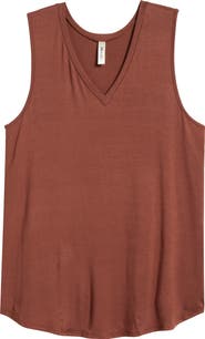 24seven Comfort Apparel V-Neck Jersey Tank