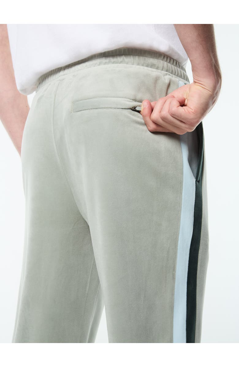 Sergio Tacchini Banda Velour Track Pant, Alternate, color, Slate Gray