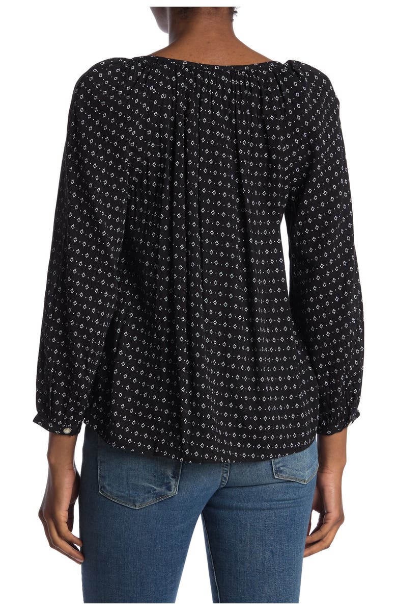 Susina<sup>®</sup> Long Sleeve Floral Print Blouse, Alternate, color, 