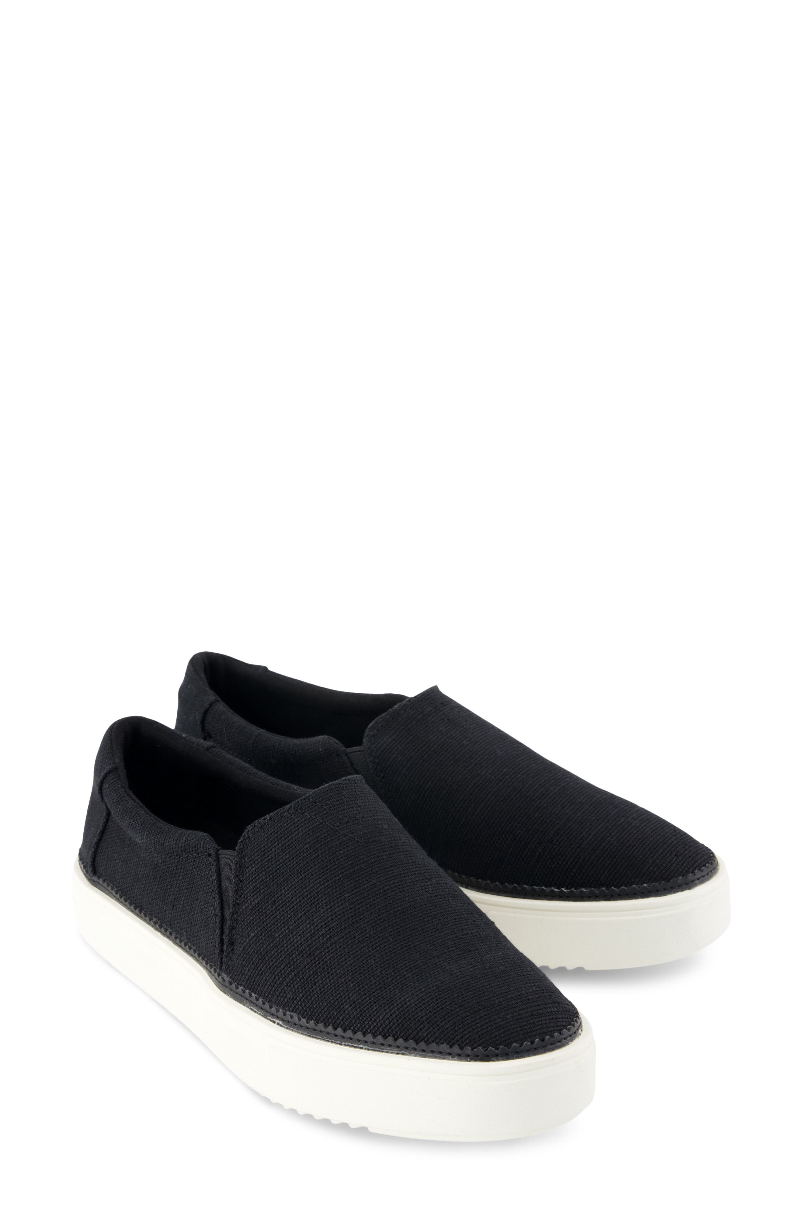 Emily Slip-On Sneaker, Alternate, color, BLACK
