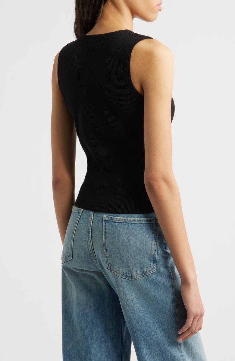 Rails Rosa Rib Vest, Alternate, color, Black