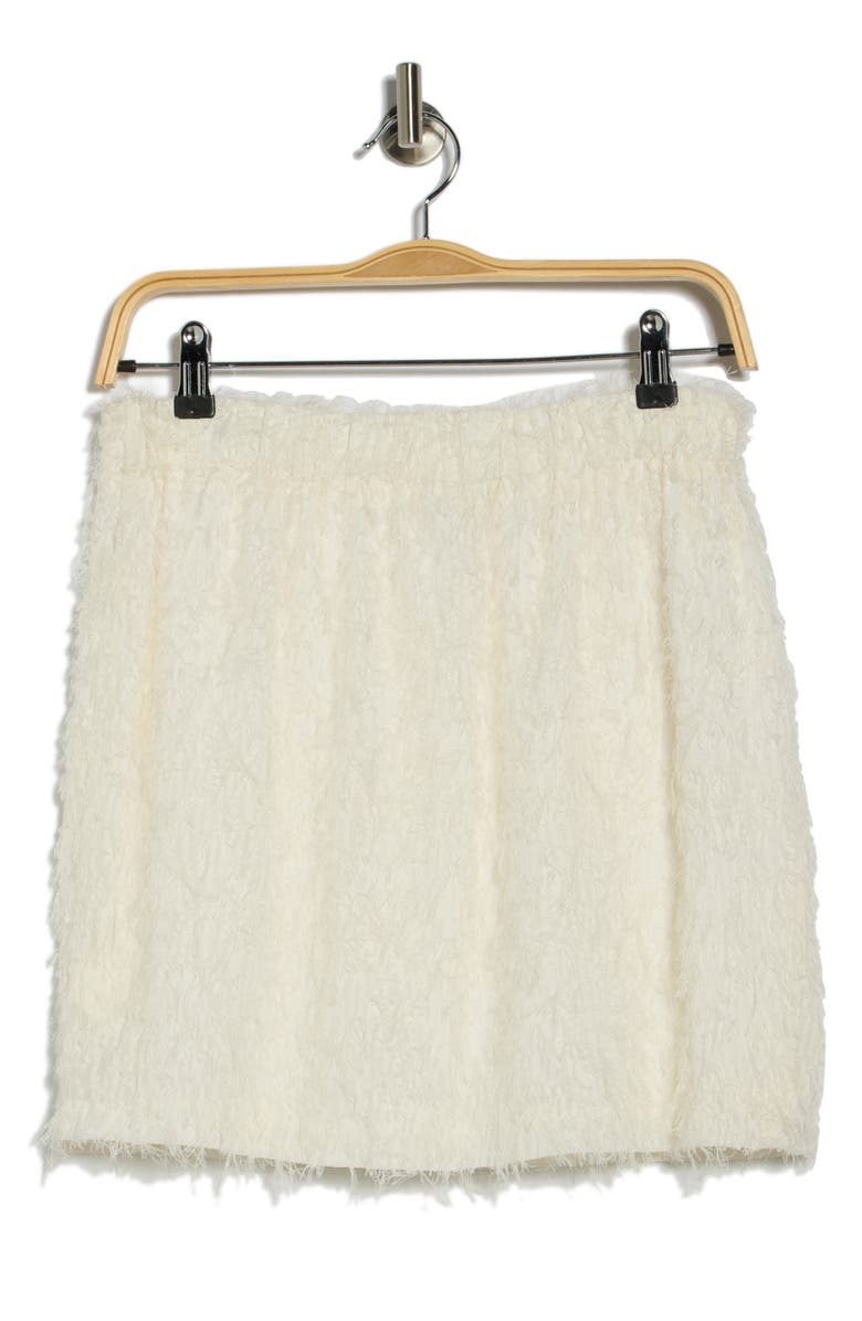 matty m. A-Line Mini Skirt, Alternate, color, Ivory