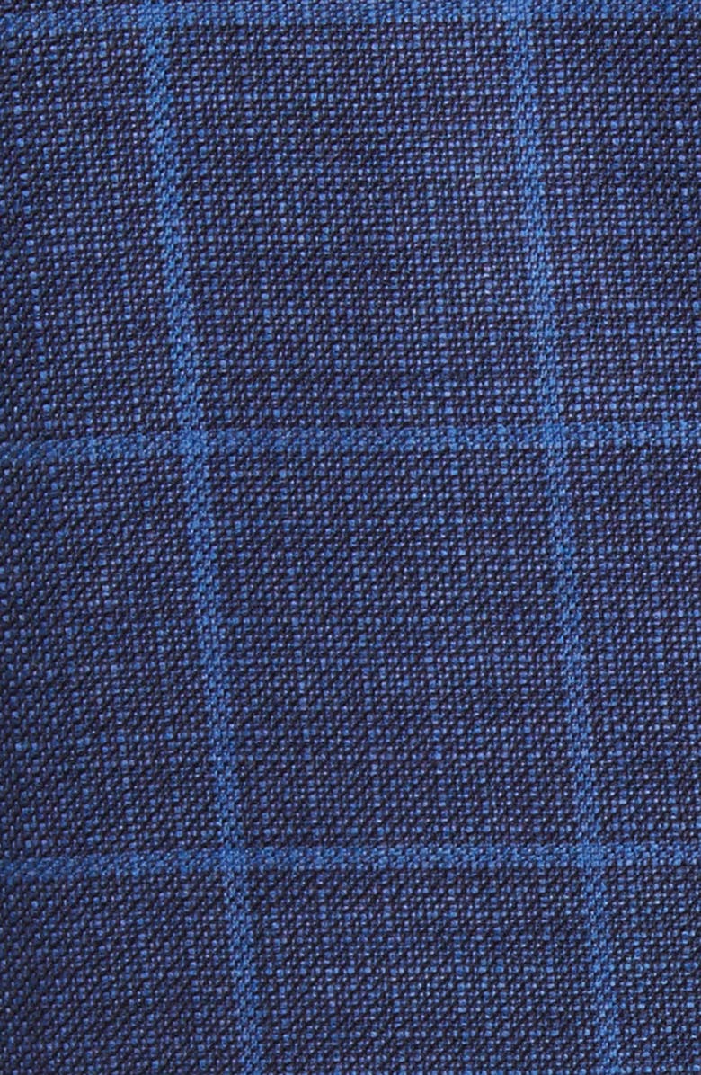 BOSS Hutson Slim Fit Plaid Wool Sport Coat, Alternate, color, 