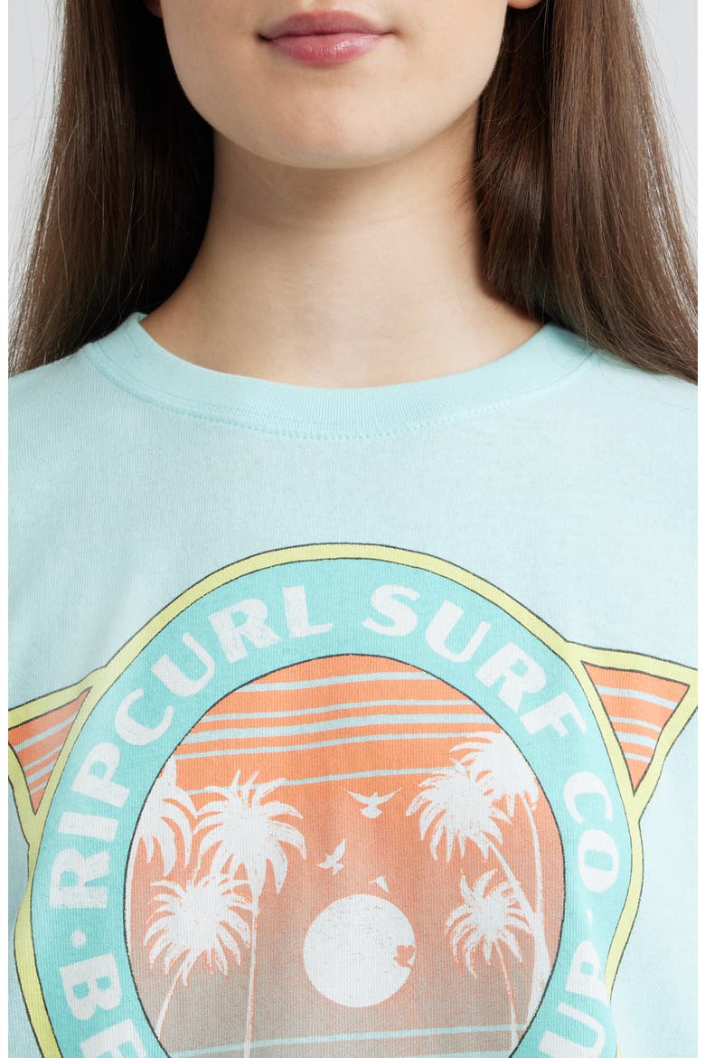 Beach Club Graphic Heritage Tee, Alternate, color, LIGHT SEA BLUE