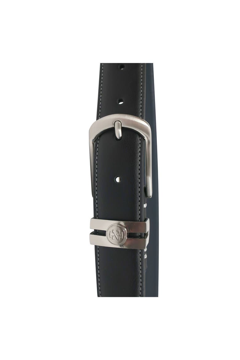 Golf Stretch Comfort Leather Belt Metal Keeper, Alternate, color, Black