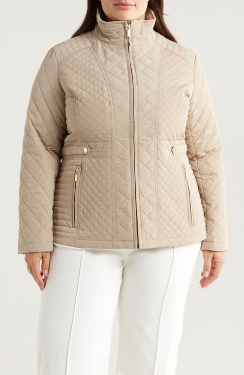 Water Resistant Quilted Jacket