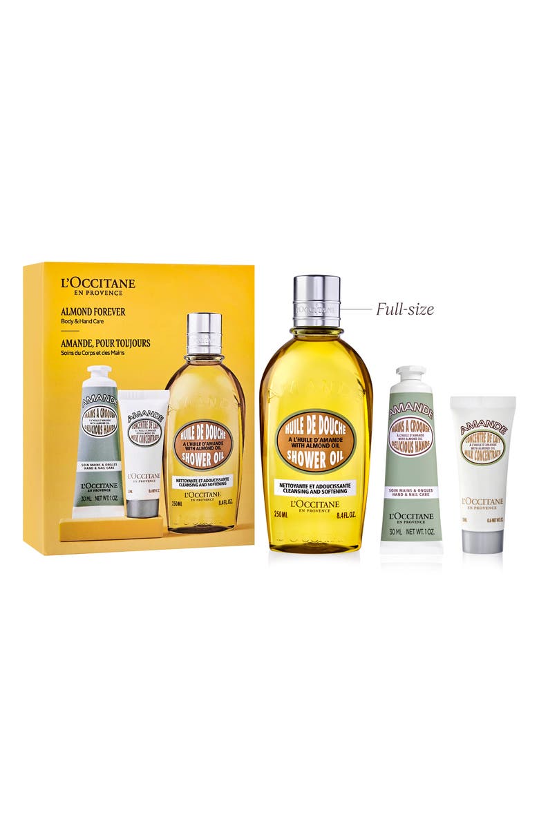 L'Occitane Almond Forever Gift Set (Nordstrom Exclusive) $49 Value, Main, color,