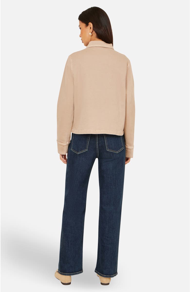 Yumi Canvas Patch Pocket Jacket, Alternate, color, Beige