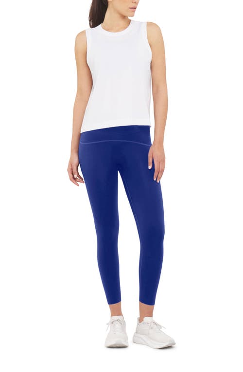 Spanx Supernaturals Flow Crewneck Tank Top In Vivid White