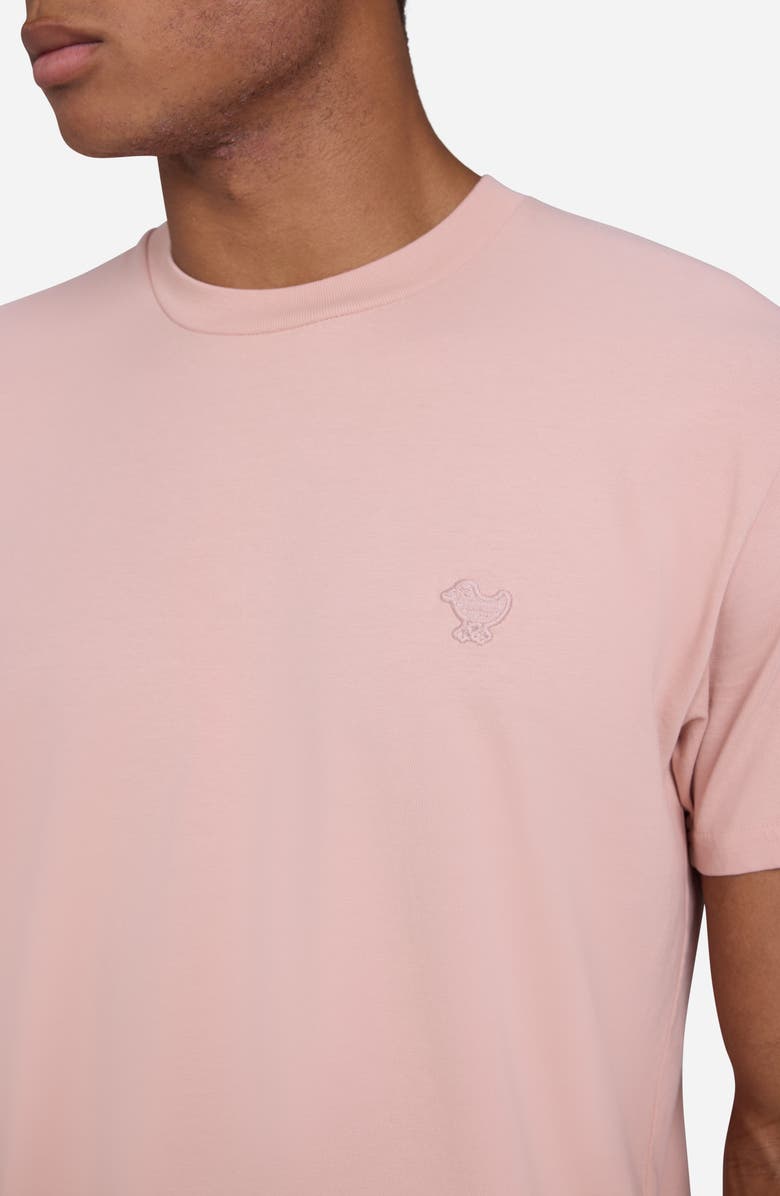 Bad Birdie Bad to your Core Embroidered Logo Cotton T-Shirt, Alternate, color, 