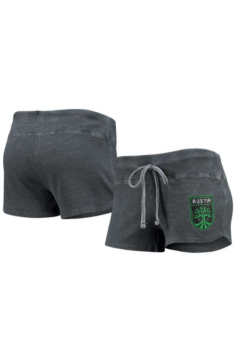 CONCEPTS SPORT Women's Concepts Sport Charcoal Austin FC Resurgence Shorts, Main, color,