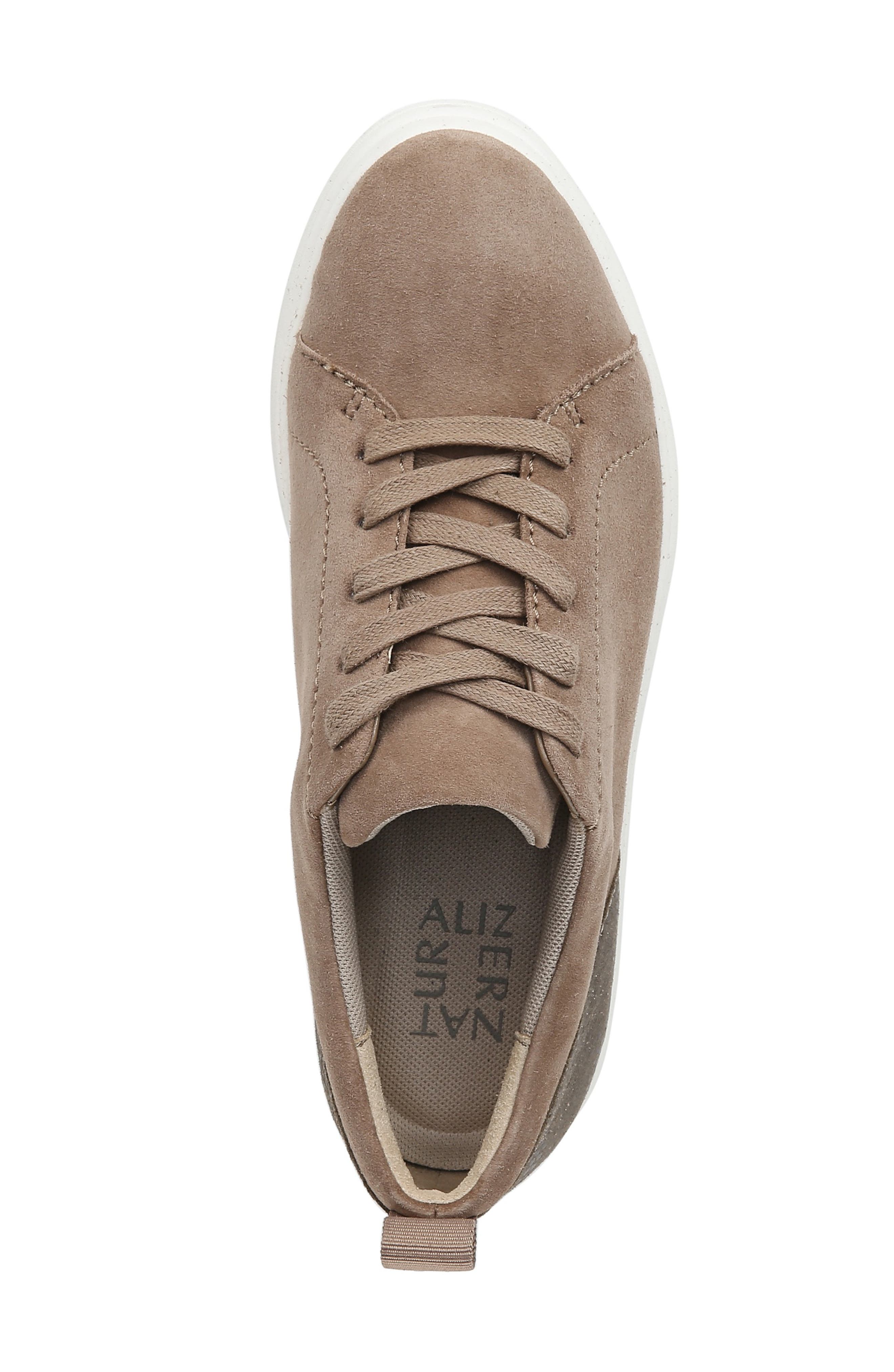 Yarina Sneaker, Alternate, color, TIRAMISU NUBUCK LEATHER