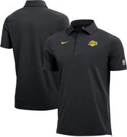 Nike Men's Nike  Black Los Angeles Lakers 2025/26 Authentic Dri-FIT Coaches Polo