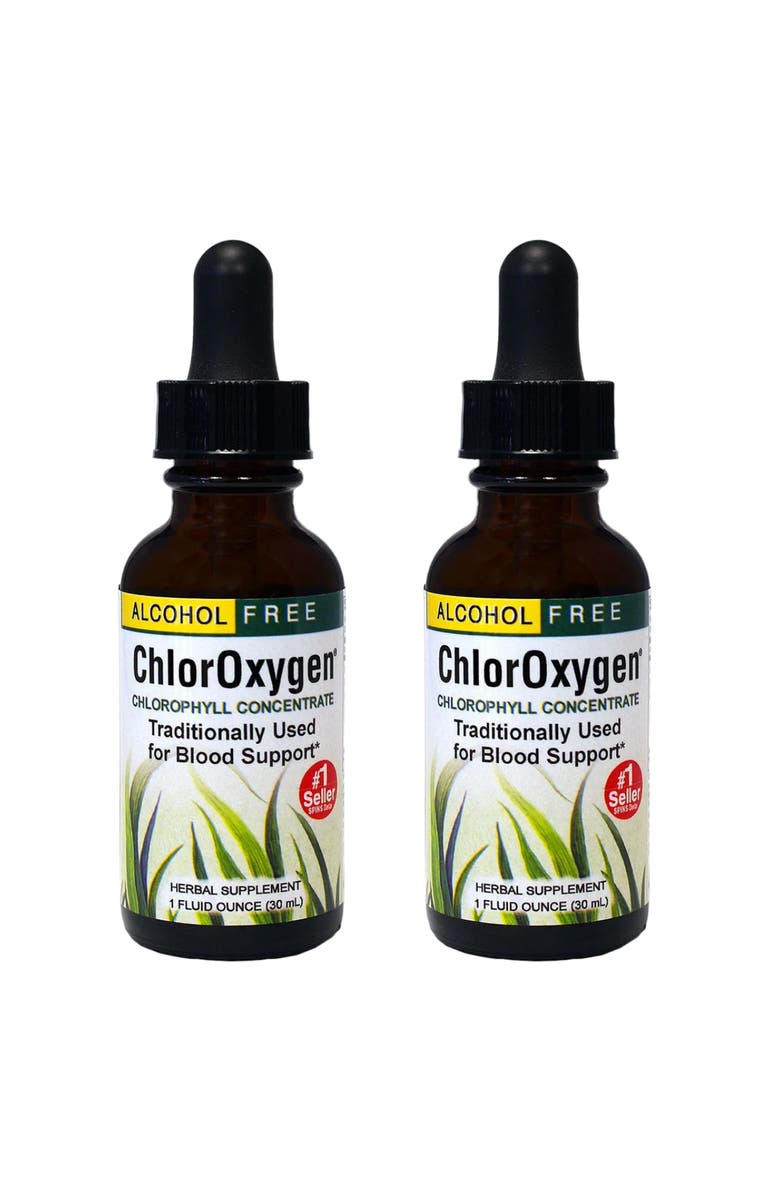 Herbs Etc. ChlorOxygen Chlorophyll Concentrate Liquid, Energy & Blood Support, 2 fl oz, Main, color, NO COLOR