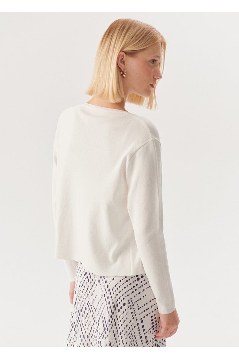 Skye Classic Cardigan, Alternate, color, ECRU