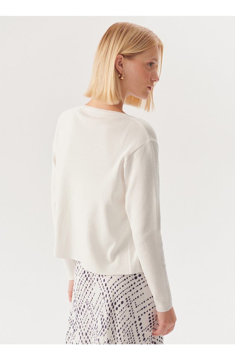 Exquise Skye Classic Cardigan, Alternate, color, Ecru