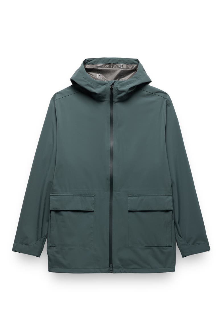 Wildtide Rain Parka, Alternate, color, GREY BLUE