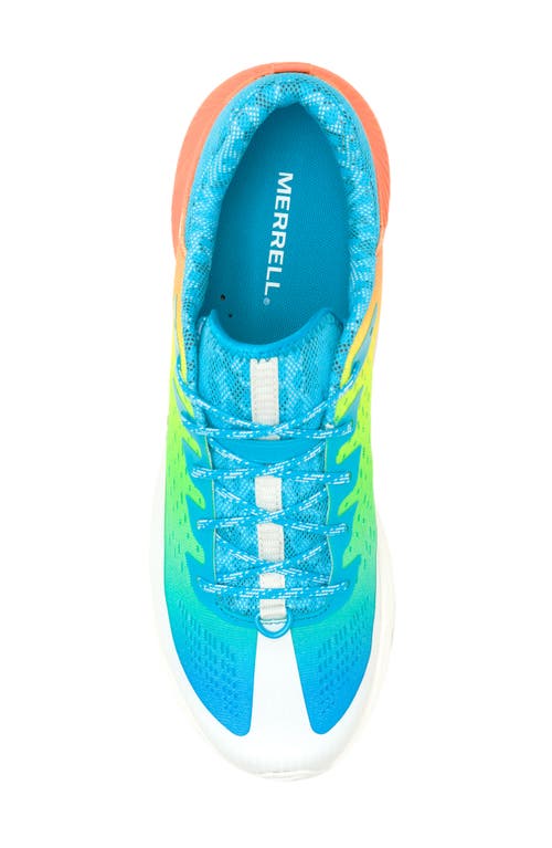 Merrell Agility Peak 5 Trail Running Shoe In Neon Multi