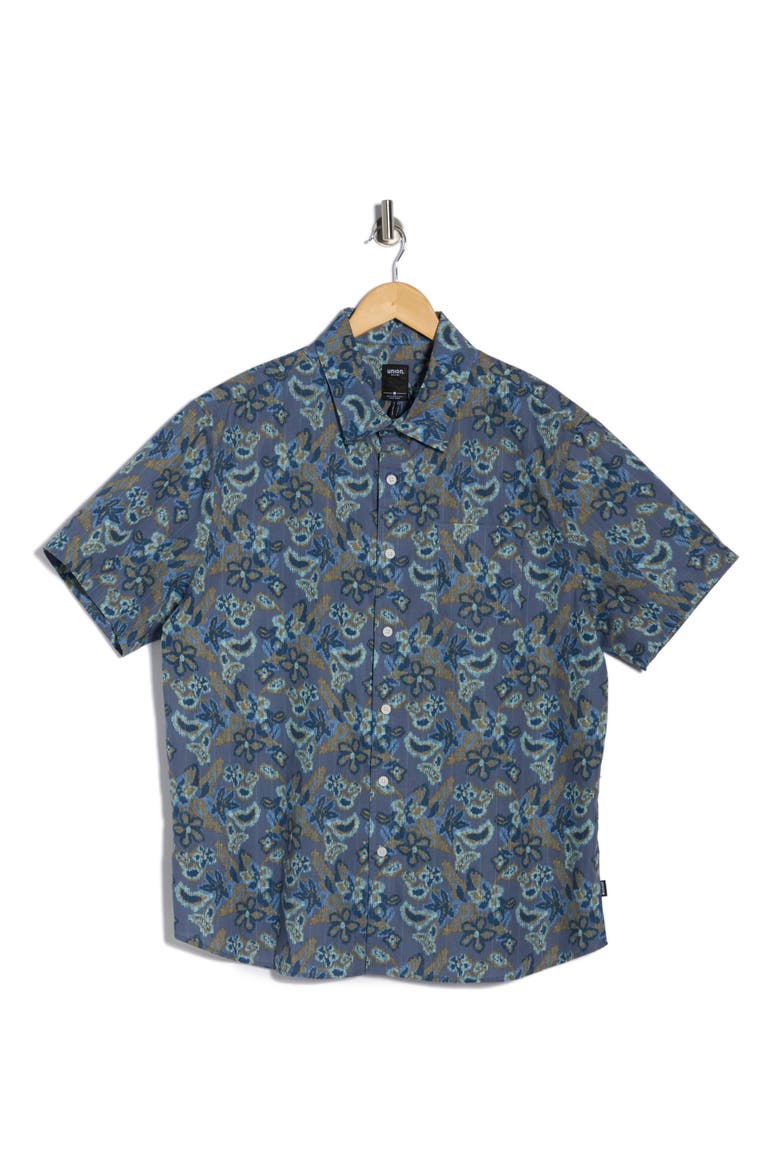 Promenade Button-Up Shirt, Alternate, color, SPACE